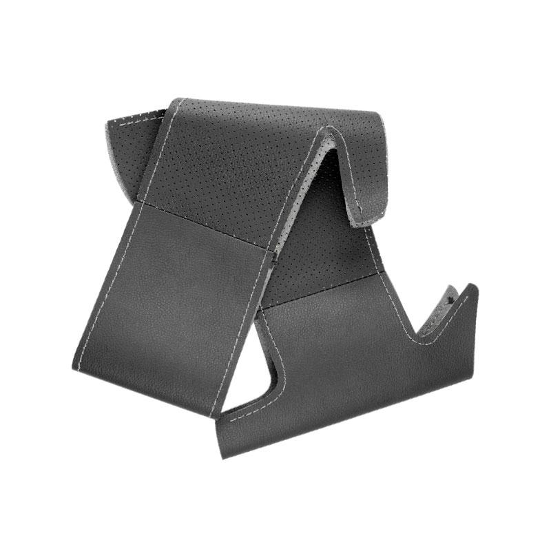 Handgenähte perforierte Mikrofaser-Leder-Autolenkradabdeckung für Nissan Pathfinder III Frontier Xterra Navara 2005-2015
