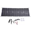 EVTSCAN Portable 50W Solar Panel Solar Charging with Dual Outlet USB Foldable Flexible Monocrystalline Silicon Outdoor Solar Panel Charger - Ports,