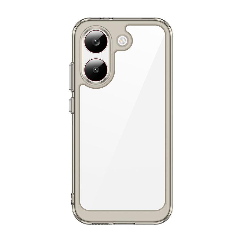 For Poco X8 Pro Clear Case For Xiaomi Poco X8 Pro Cover Funda Coque Hard Translucent Soft Frame Phone Bumper Poco X8 Pro