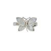 Natural Red Garnet Butterfly Ring, 925 Sterling Silver Charm Ring, Women's Ring, Promise Ring, Engagement Ring, Gift For Her