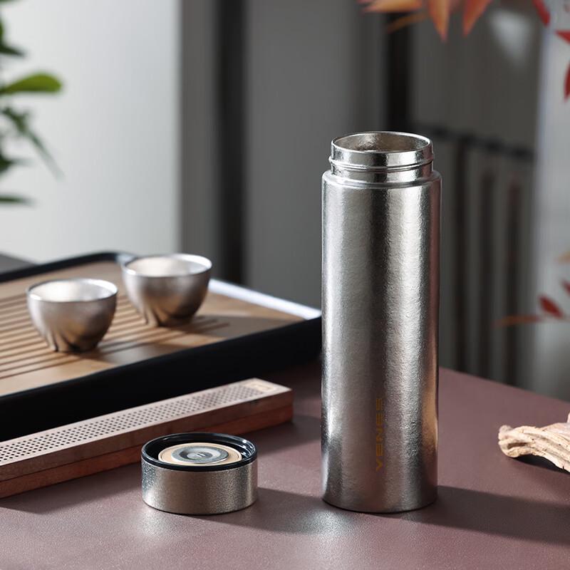 VENES Fichi Pure Titanium Insulated Mug