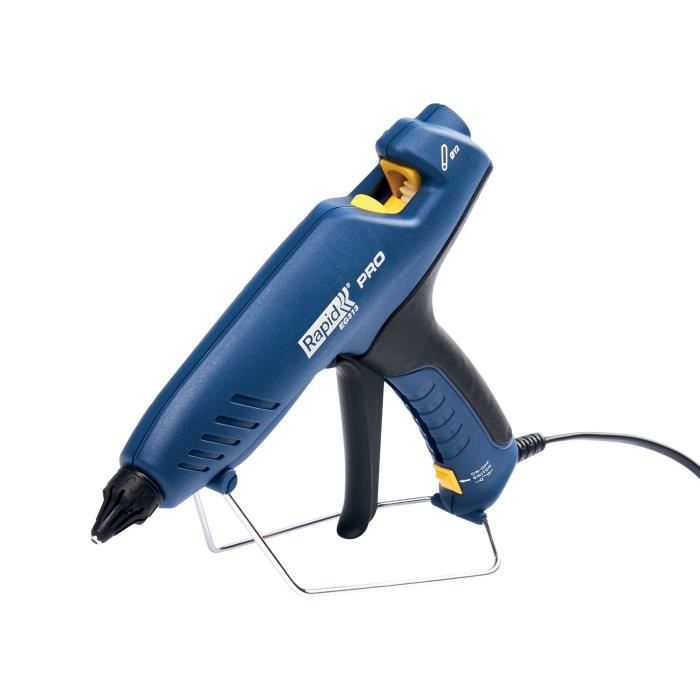 Pistolet À Colle Professionnel RAPID EG313 - Temps De Chauffe 4 Min - Filaire - Bleu