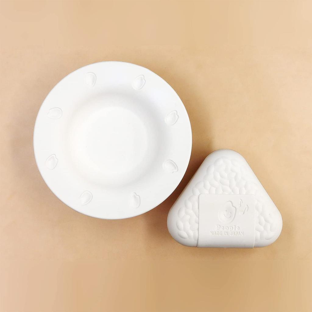 Rice play Minamiuonuma City limited edition rice balls and set, (extra plates)