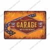 Vintage Route  Metal Sign Retro Garage Wall Art Decor xcm