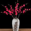 1/5pcs Artificial Flowers Spring Plum Blossom Peach Branch Silk Flowers Home Wedding Party Decorations Festival Wreath Accessory