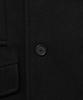 Musinsa Standard Wool Blend Extra Oversized Peacoat [Black]