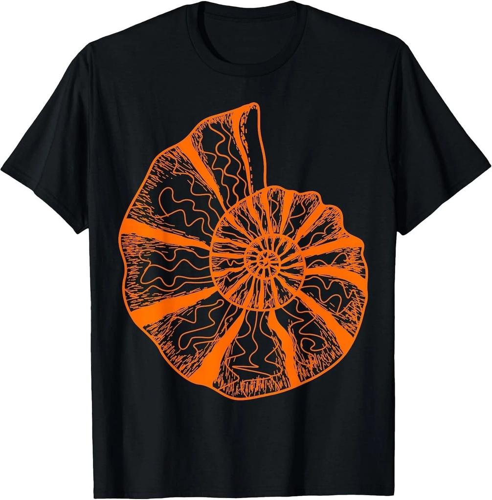 Ammonite Fossils Geologist Paleontologist Study Paleontology T-Shirt