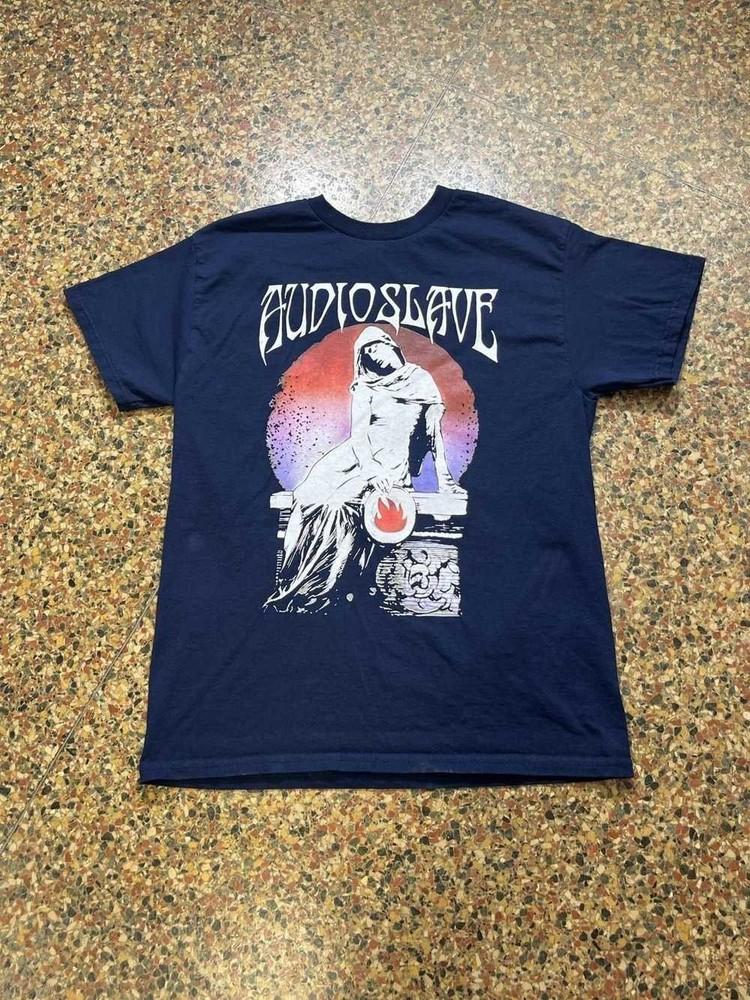 Audioslave Band Navy Tee Shirt Unisex S-5XL Reprint LO259 Unisex T-Shirt XXXL