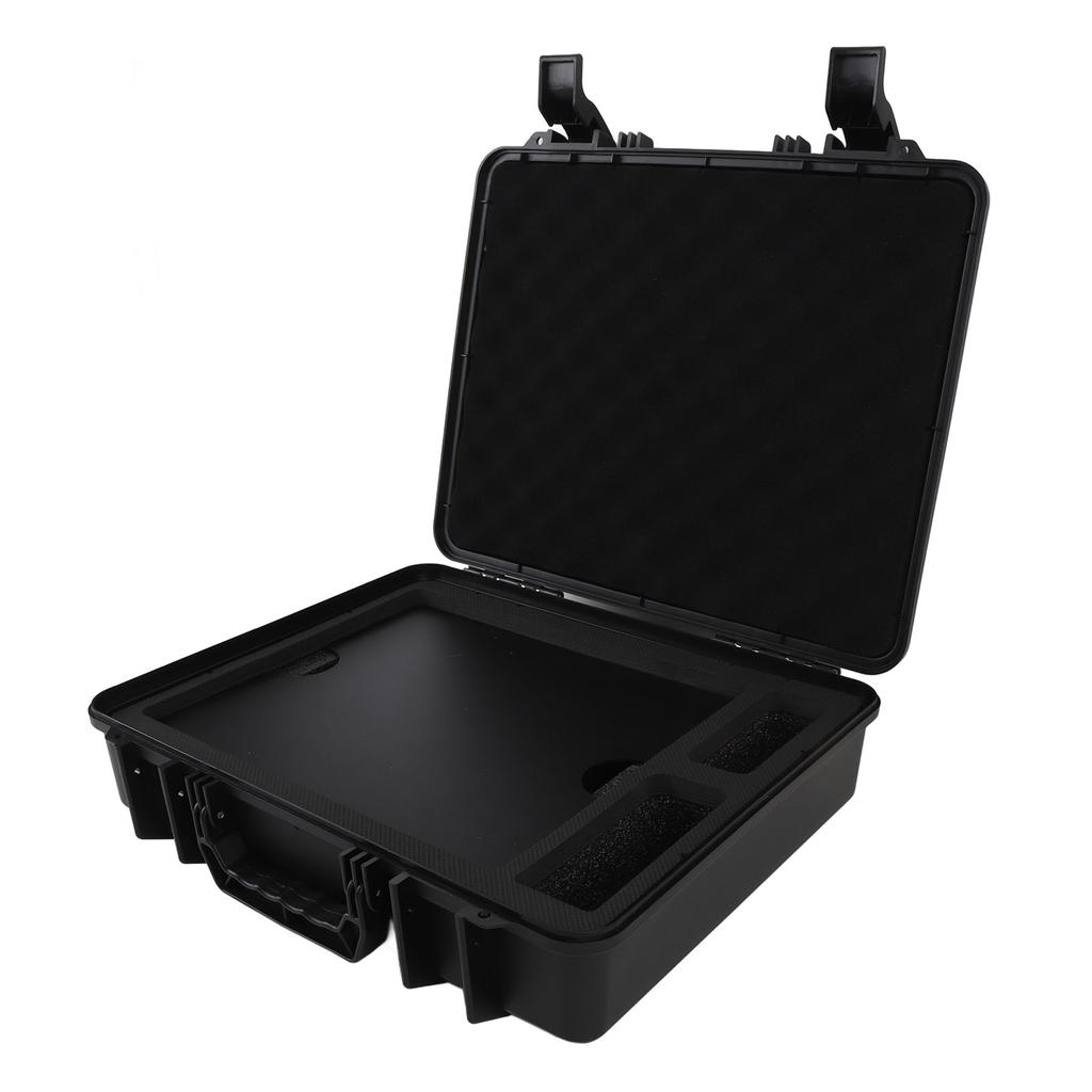 Satellite Hard Carrying Case Precise Cut Foam Satellite Dish Pipe Adapter Power Supply Cables Storage Case for Outdoor