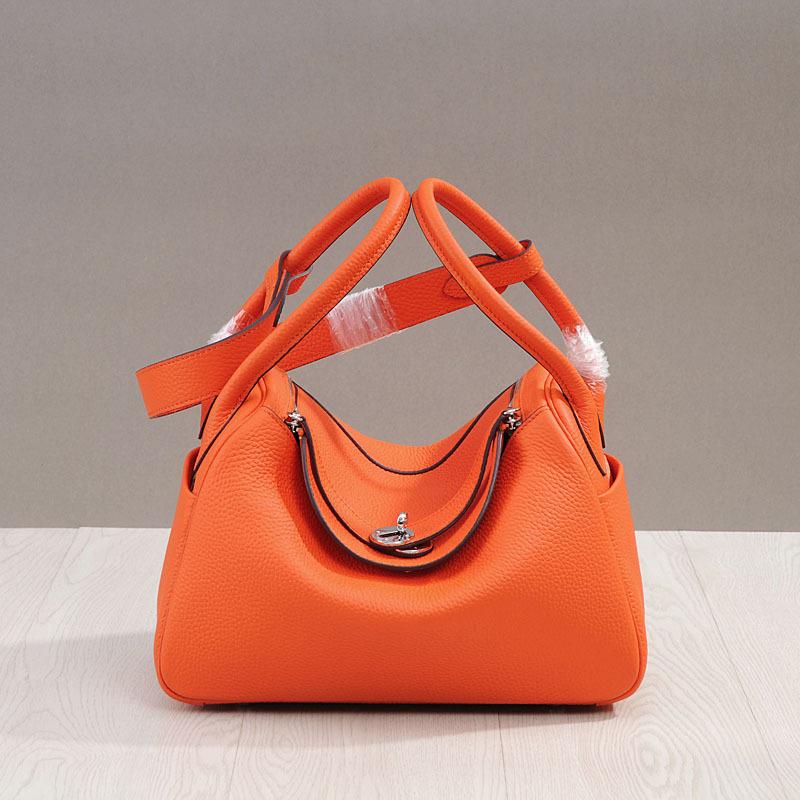 Módní taška Nová taška na léky Taška Lindi Vysoce kvalitní Vrchní vrstva Hovězí kůže Kabelka přes rameno Pravá kůže Dámská taška Explozivní