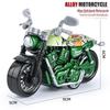 Children's TikTok Influencer Pull-Back Toy: Boys' Motorcycle & Car Alloy Model