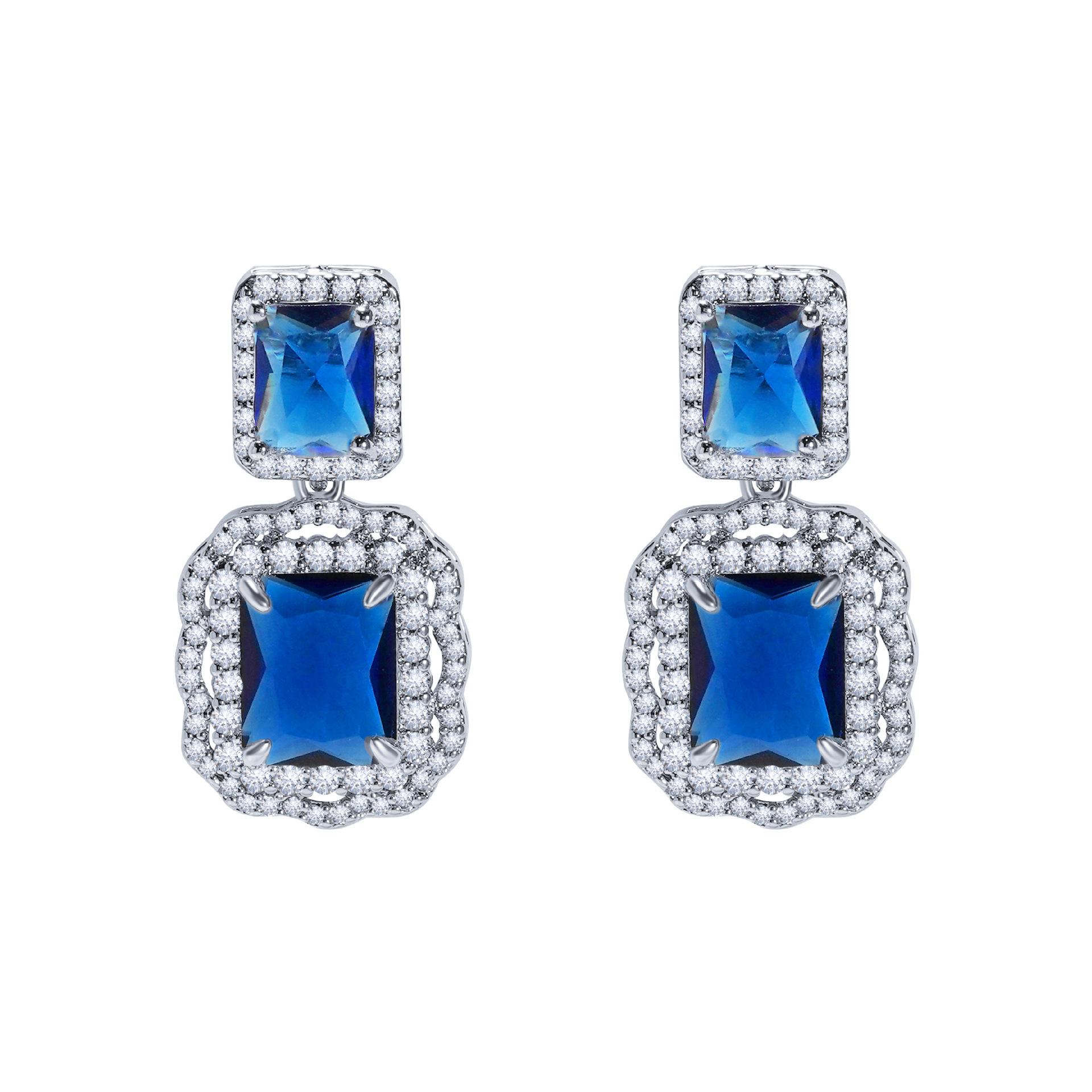 

Изысканные серьги из искусственного спара, персонализированные разноцветные серьги квадратной огранки, серьги.