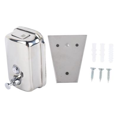 Soap Dispenser Stainless Steel Wall Mounted Manual Soap Dispenser for Commercial Hotel Public Place