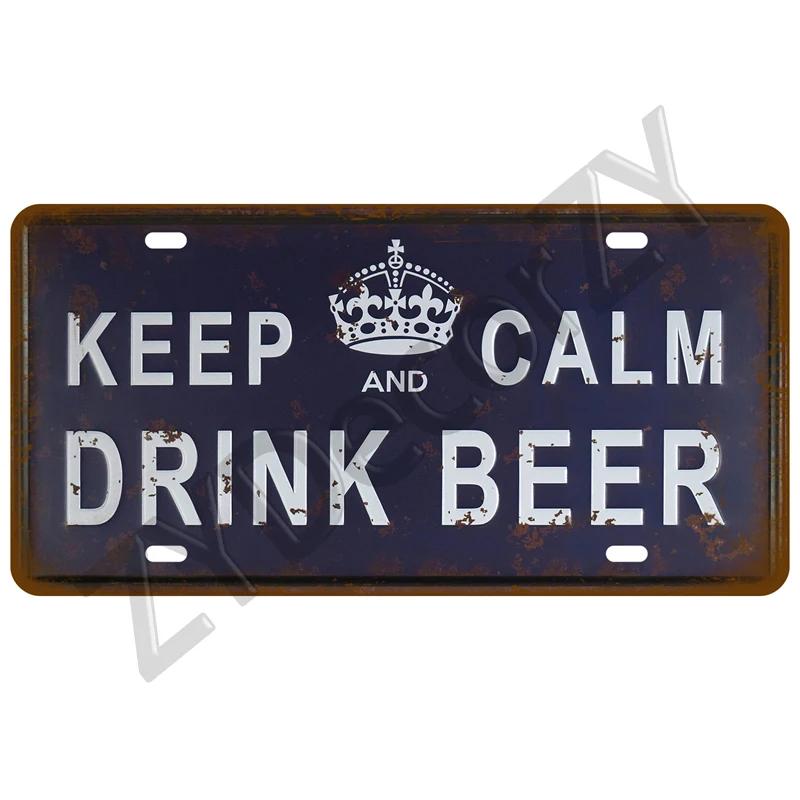 Coffee Tin Sign Vintage Metal Sign Funny Poster License Plate Home Decor For Bar Pub Club Man Cave Wall Decoration Wine Beer