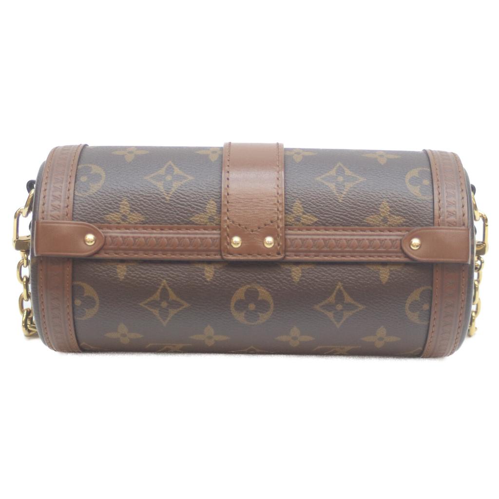LOUIS VUITTON M57835 Monogram Papillon Trunk Shoulder bag BrownUsed