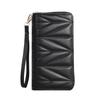 New Korean-style cute pu long coin purse, large-capacity ladies' multi-kara chain hand-held phone bag