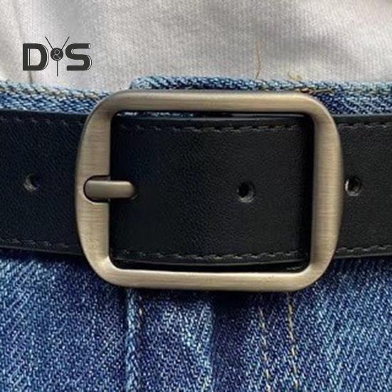 Unisex Retro Gürtel Multi Löcher Verstellbares Design Denim Western Style Jeans Gürtel Kunstleder Pents Gürtel