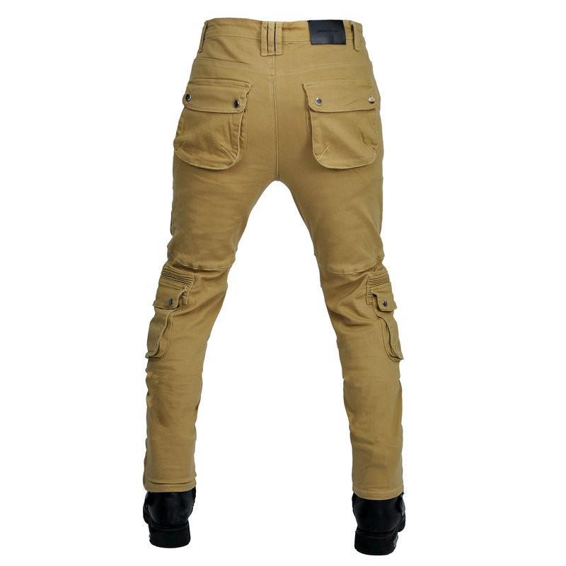 Herren Motorrad-Reithosen Outdoor-Abenteuertaschen mit mehreren Taschen Street Off-Road-Nutzung