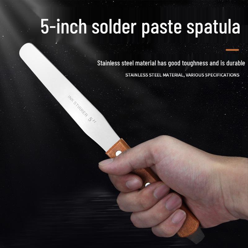 SMT Stainless Steel Mesh Squeegee – Solder Paste & Screen Printing Blade
