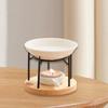 Elegant Ceramics Aromatherapies Diffuser Wax Melt Essential Oil Burners Tealight Holder for Bedroom and Spa Decoration