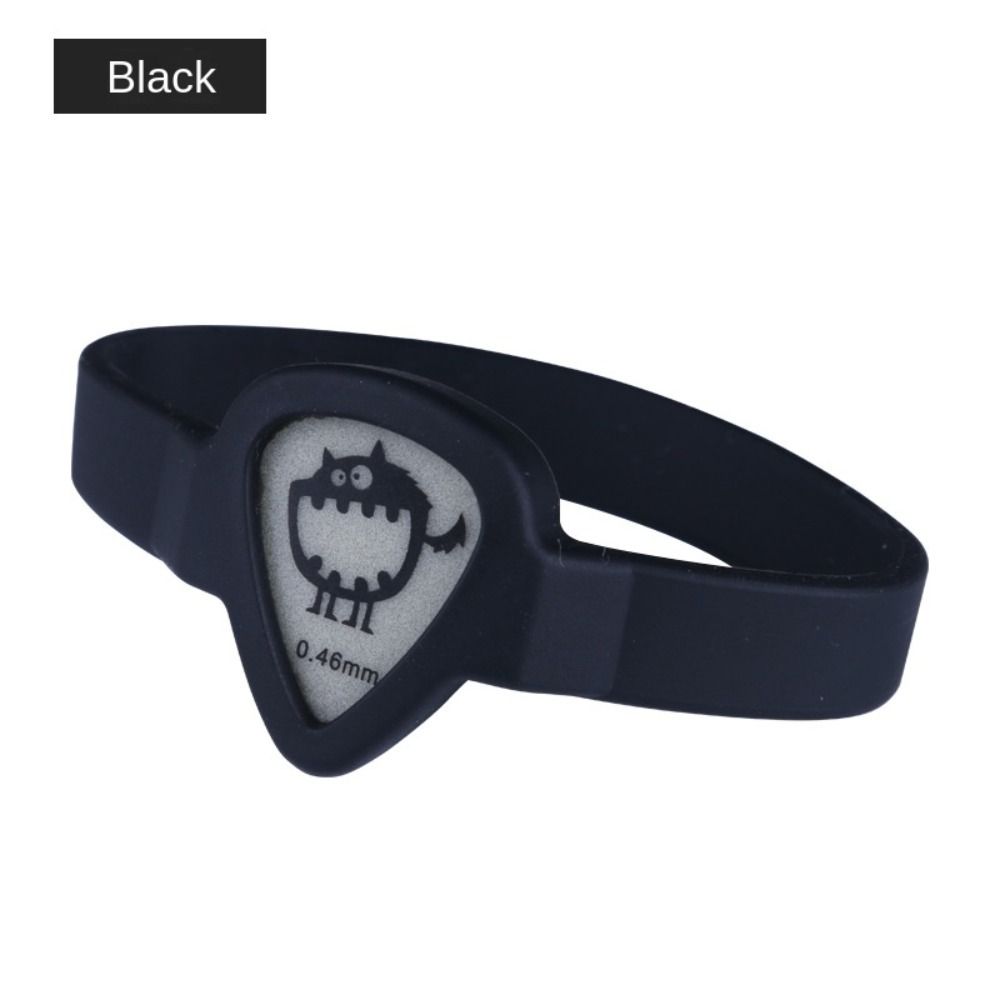 

Водонепроницаемый браслет для медиаторов Мини-держатель для медиаторов на запястье Guitarra 5