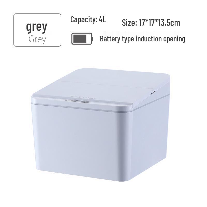 Smart Induction Desktop Trash & Storage Bin