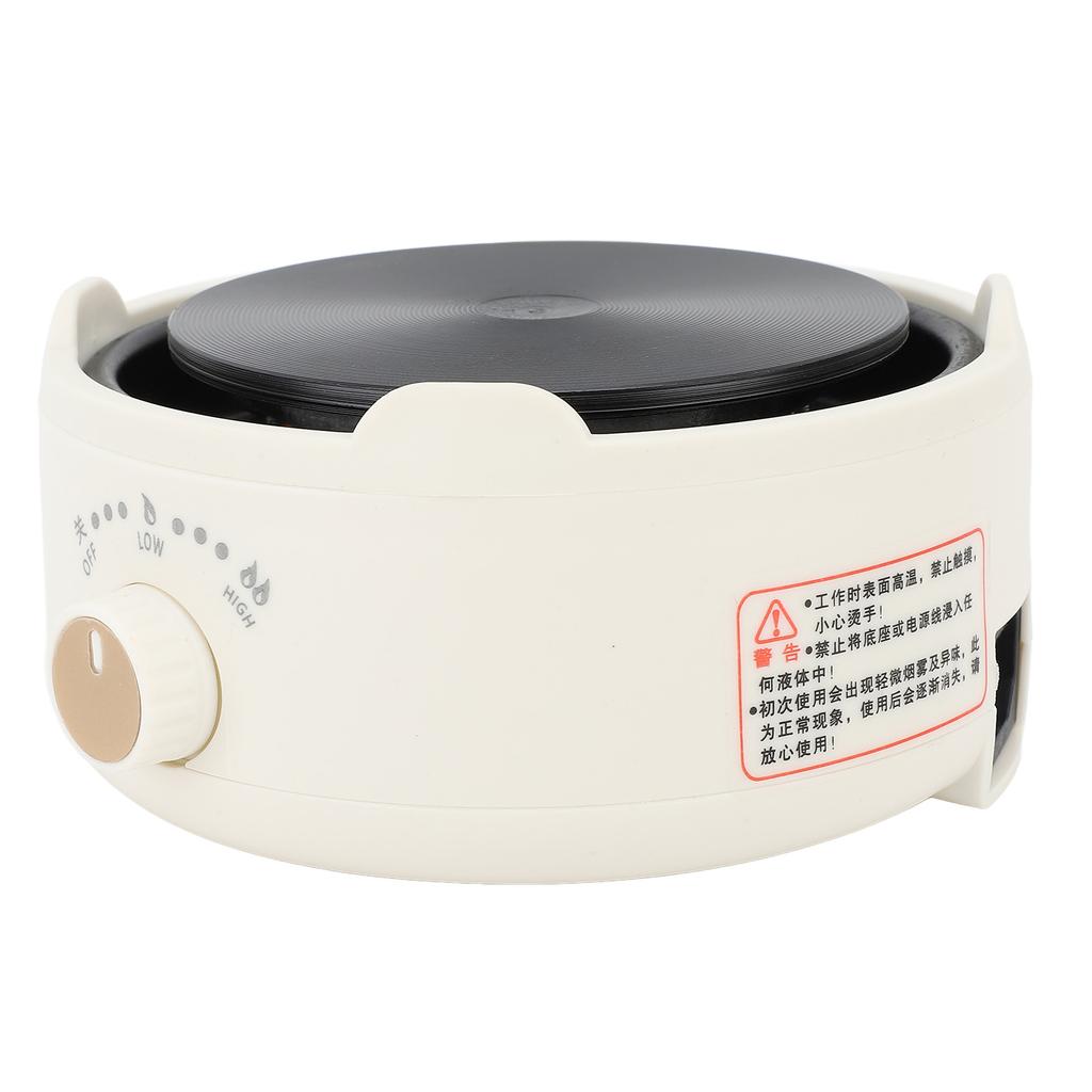 Countertop Single Burner Multifunction 2 Level Temperature Adjustable 500W Electric Hot Plate