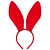 Rabbits Ears Hairband Photo Props Easter Hair Hoop Headband Party Headpiece Fun Headbands for Music Festival