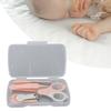 Kit de Unhas para Bebê Fofo Seguro Prático Conjunto de Manicure Cortar Aparas Unhas para Casa Crianças Bebês