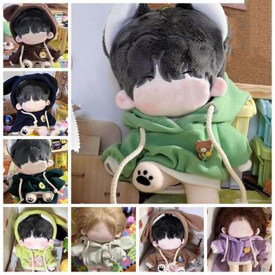 Cute Clothes Mini Clothes Handmade Hoodies Sweatshirt Cute Doll 20cm Clothes  Idol Doll