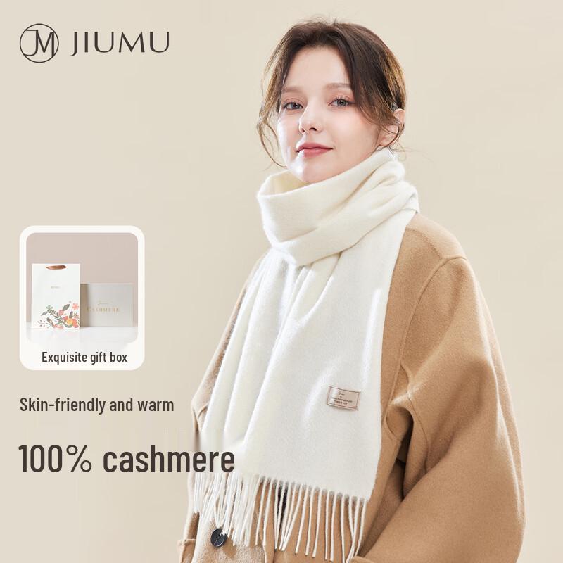 JIUMU 100% Cashmere Women's Scarf & Shawl