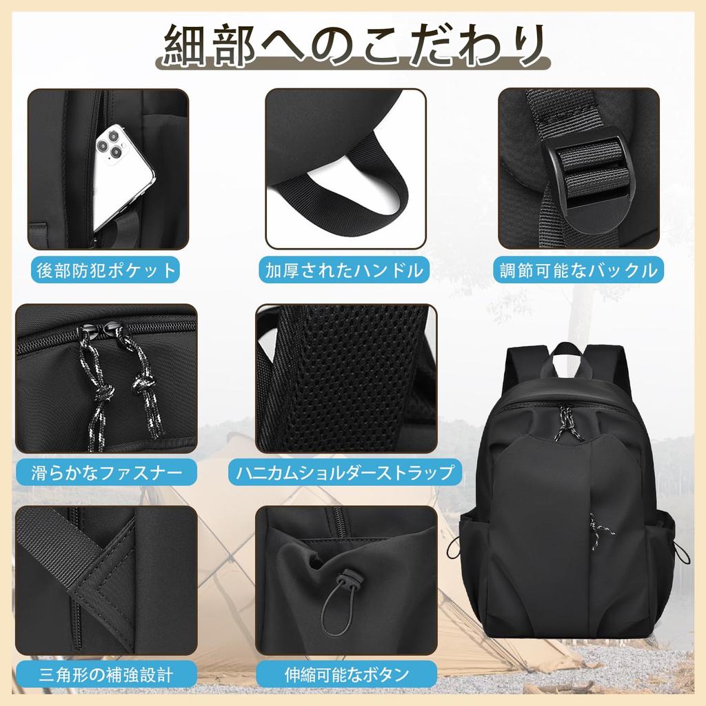 VENDAGO Waterproof Backpack, Lightweight, Stylish, Popular, Men's and Women's, Multifunctional, Large Capacity, Durable, Unisex, Perfect for Business