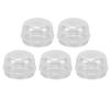 Stove Knob Safety Covers Hard Heatproof PC Childproof Oven Knob Locks for Knob Diameter Less Than 2.4in