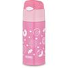 Thermos Straw Bottle 400ml Purple Pink FHL-403F PL-P