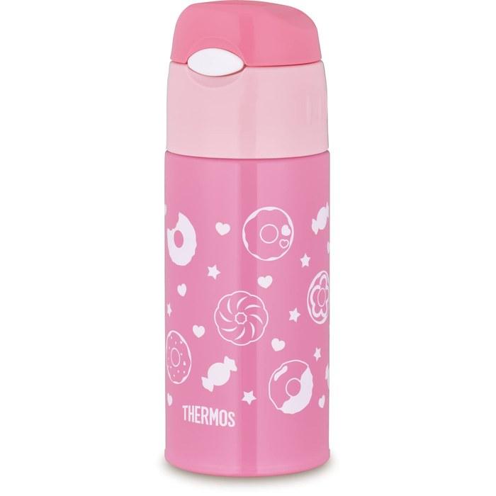 Thermos Straw Bottle 400ml Purple Pink FHL-403F PL-P