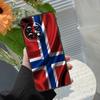 Norway Flag Case For OnePlus 15R 15 13R 12R 10R 13 13T 12 11 10 10T 8T Nord CE 5 2 3 4 Lite N20 N30 Cover