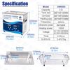 Industrial Ultrasonic Cleaner for Laboratory Use - High Power, Small Size, Ideal for Degreasing and Rust Removal
