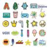 53PCS Waterproof VSCO Cartoon Stickers for DIY Phone Cases and Luggage