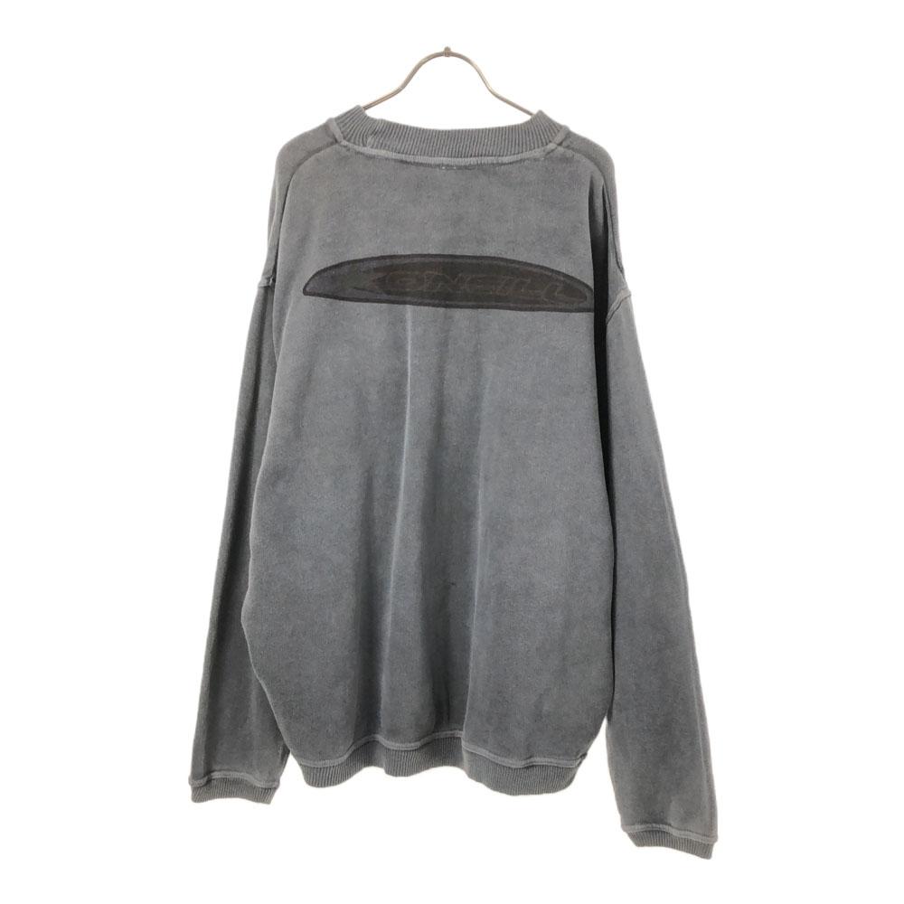 O'neill 80s Long Sleeve Trainer M Gray Sweatshirt Old Vintage Men's Used