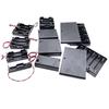 1/3Pcs Aa Battery Holder Storage Case Box With Switch And Cover For Aa Batteries Standard Container 1 2 3 4 6 8 Slots