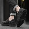 2024 Genuine Leather Fashion Casual Shoes Men All-match for Men Non-Slip Shoes New Arrival Male Comfortable Outdoor Hiking Shoe