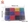 711PCS Soft Colorful Boxed Heat Shrinkable Tube Fast Delivery Insulation Heat Shrinkable Tube Waterproof Flame Retardant Sleeve