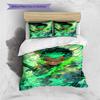 Cartoon Pattern Bedding Quilt Set Quilt Cover Pillowcase Home Decoration Birthday Gift (1 * Duvet Cover + 2 * Pillowcase, Without Core)