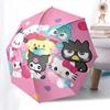 1pc Hello Kitty & Friends Automatic Opening/Closing Umbrella with Foldable Design, 8-Bone Iron Frame, Outdoor, Perfect Gift for Fans, Travelers, Every
