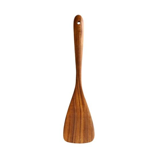 Wooden Cooking Utensils Cooking Spatulas Soup Ladles And Rice Spoons Nonstick Kitchen Tools for Comfortable Grip And Easy Cleaning