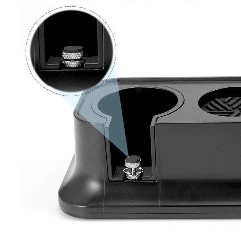 51-58mm Universal Coffee Tamper Station Holder Coffee Portafiler Distributor & Puck Screen Organizer Stand Barista Accessories