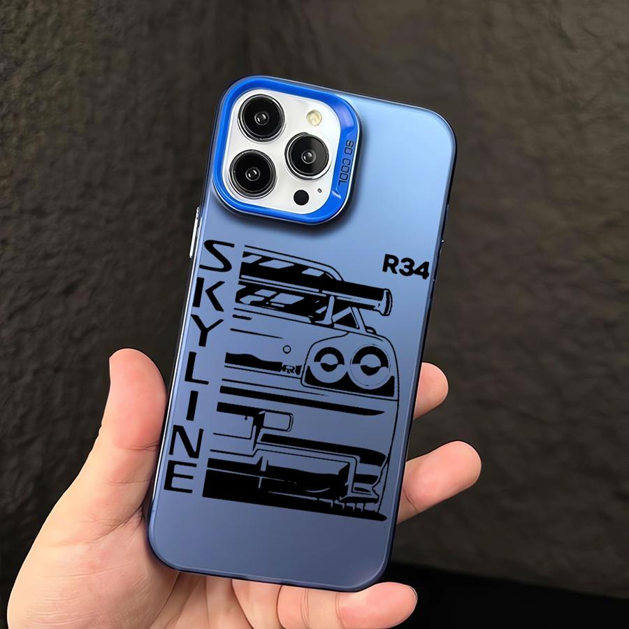 JDM Traumauto Cool Cover Handyhülle für iPhone 16 Pro 15 Pro Max 14 13 12 11 XS 14 Pro Max 16 Plus 14Pro 12Pro Softshell