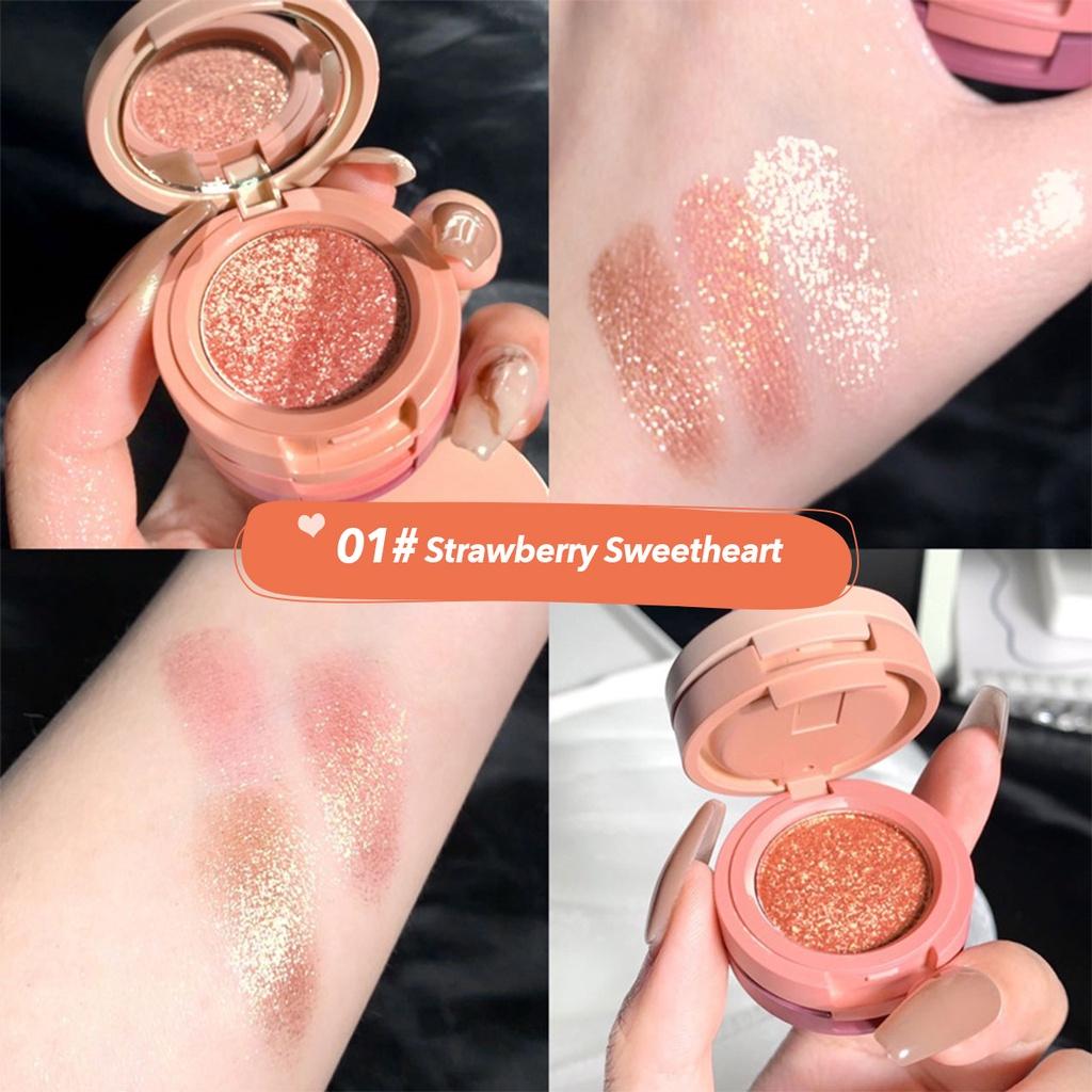 

HERORANGE 3 цвета Тени для век Водостойкие Стойкие Мини Матовые Мерцающие Тени для век