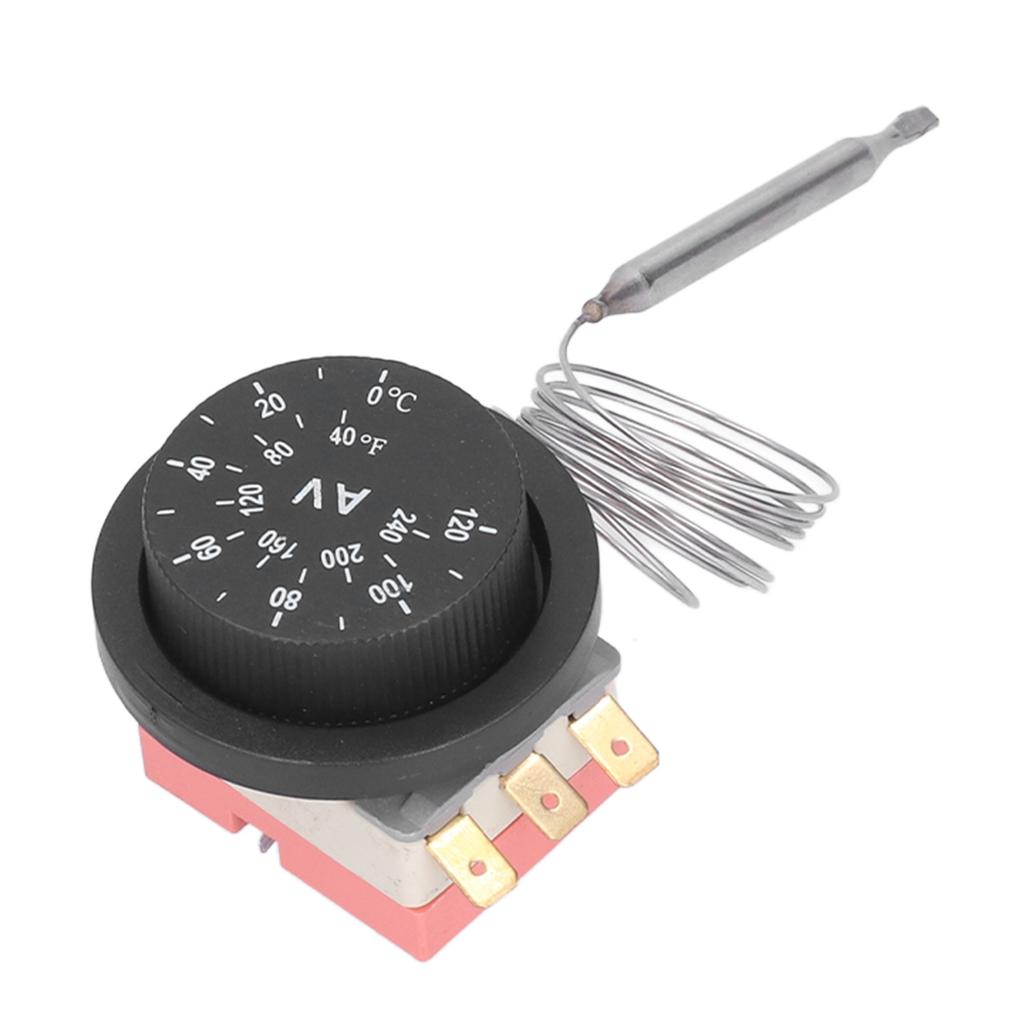 Regulowany Elektryczny Włącznik Termostatu Wentylatora Konstrukcja 3-pinowa Zestaw Sondy do Kontroli Temperatury