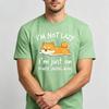 Soft Cotton Unisex Tshirt Cute Resting Shiba Inu Funny Lazy Quote Art Print Oneck Trendy Dog Owner Casual Daily Outfit Tops